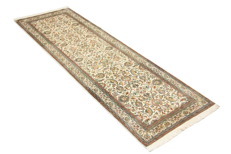 Seidenteppich - Kaschmir Seide 80 x 250 cm Teppich Läufer
