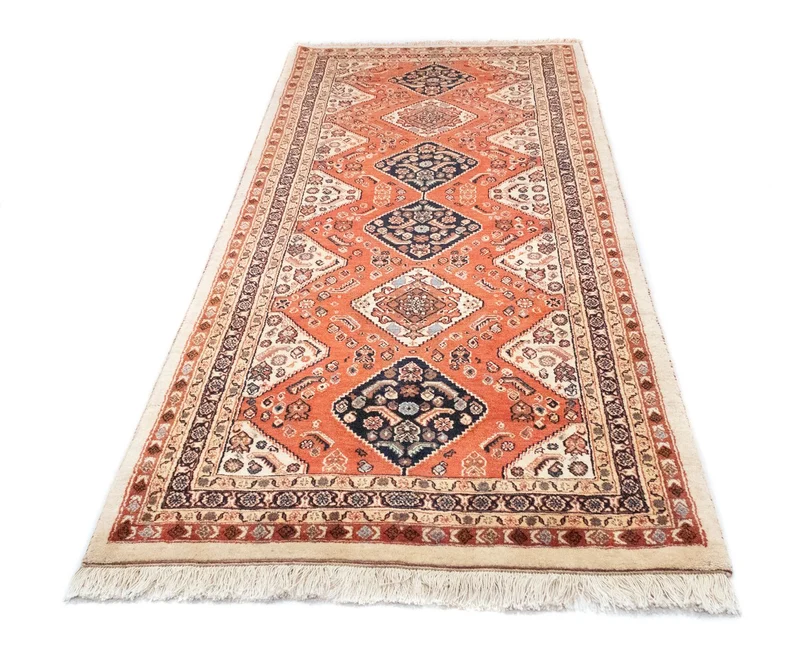 Perserteppich - Nomadic 96 x 249 cm - beige