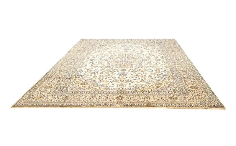 Perserteppich - Keshan 293 x 396 cm - beige
