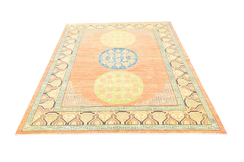 Ziegler Teppich - Modern 184 x 257 cm - orange
