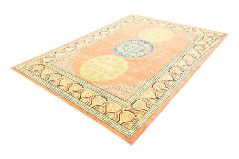 Ziegler Teppich - Modern 184 x 257 cm - orange