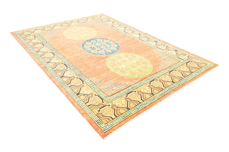 Ziegler Teppich - Modern 184 x 257 cm - orange