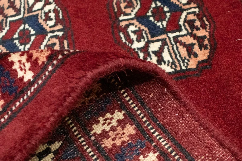 Afghan Teppich - Buchara 204 x 207 cm - rot