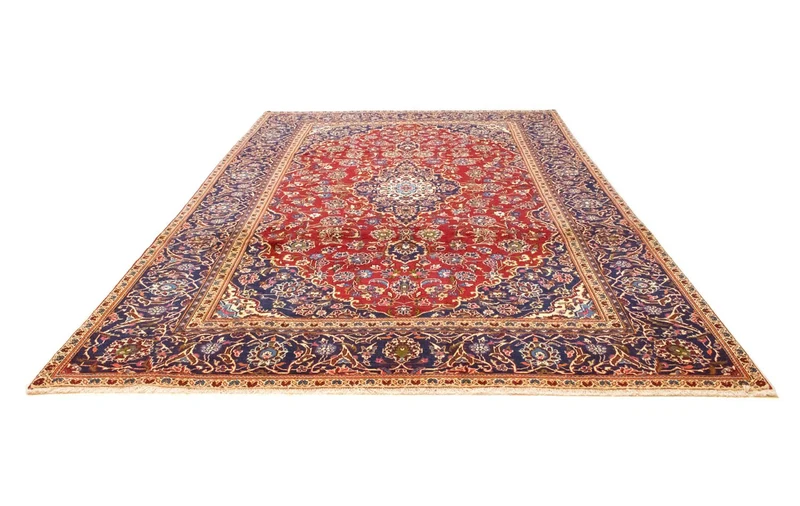 Perserteppich - Keshan 244 x 361 cm - rot
