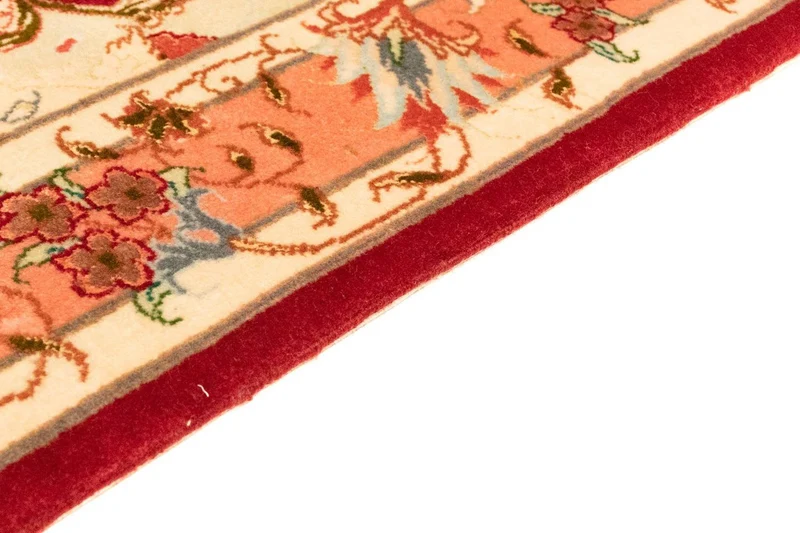 Perserteppich - Täbriz - Royal 78 x 113 cm Teppichbrücke - rot