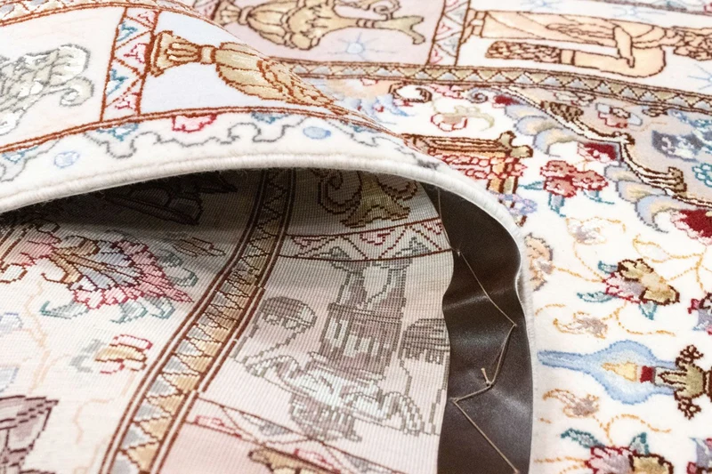 Perserteppich - Täbriz - Royal 75 x 134 cm - beige