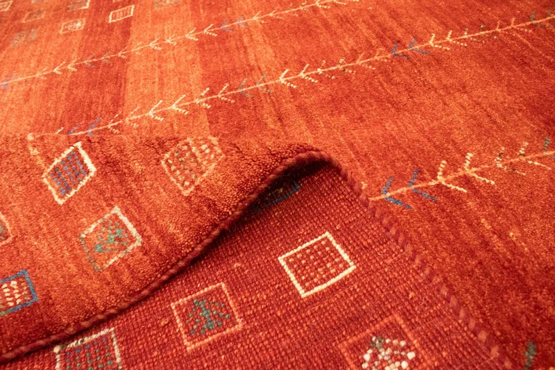 Gabbeh Teppich - Perser 165 x 230 cm - rot