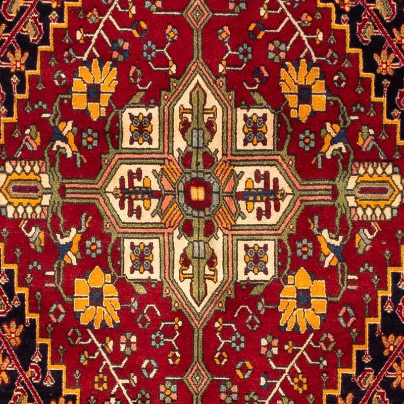 Perserteppich - Nomadic 152 x 250 cm - dunkelrot