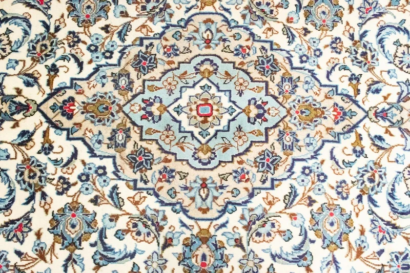 Perserteppich - Keshan 195 x 306 cm - beige