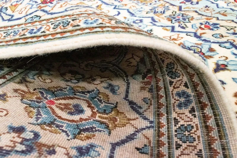 Perserteppich - Keshan 195 x 306 cm - beige