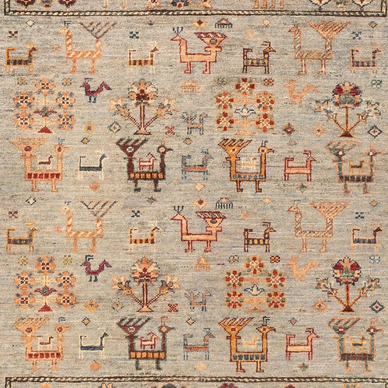 Ziegler Teppich - Ariana - 152 x 204 cm - dunkelbeige