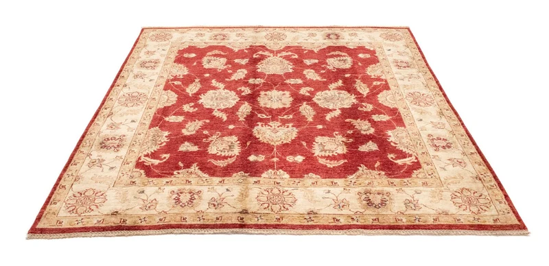 Ziegler Teppich 185 x 186 cm - rot