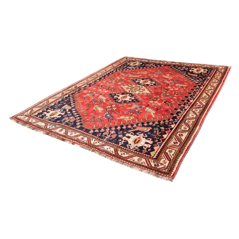 Perserteppich - Nomadic 205 x 257 cm - rot