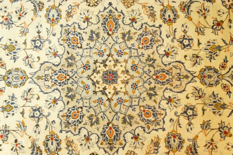 Perserteppich - Keshan 245 x 355 cm - beige