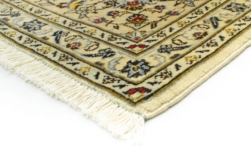 Perserteppich - Keshan 245 x 355 cm - beige
