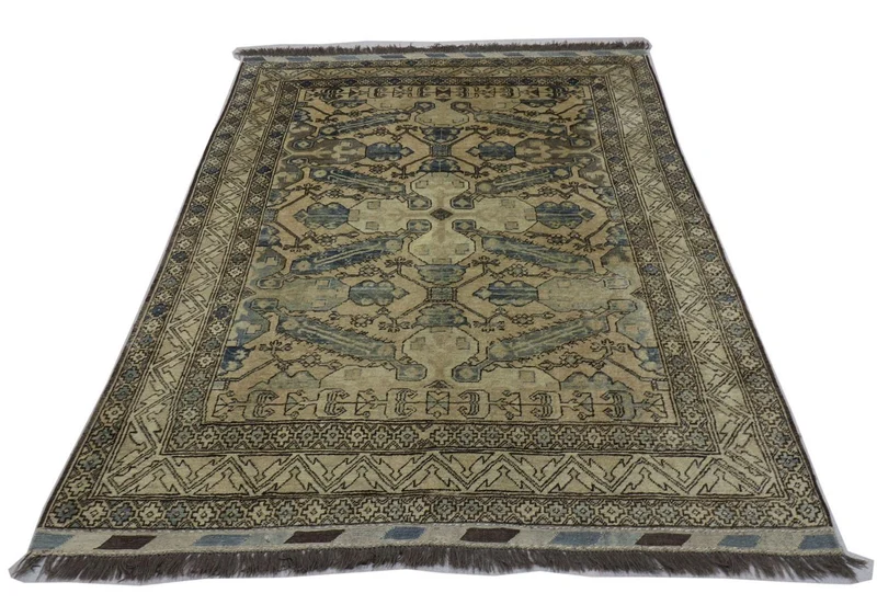 Ziegler Teppich 173 x 197 cm - grau