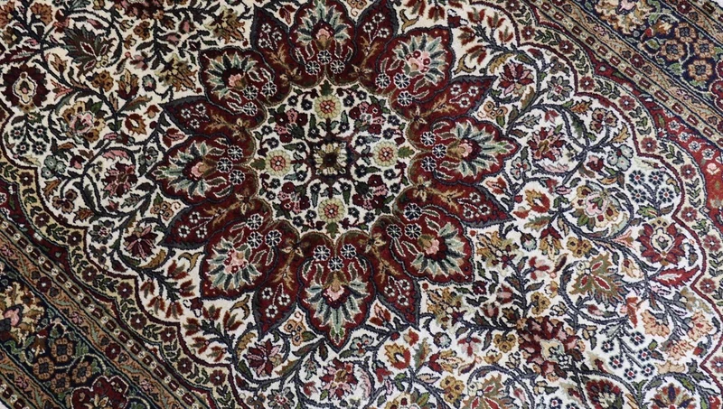 Seidenteppich - Kaschmir Seide 109 x 170 cm Teppichbrücke