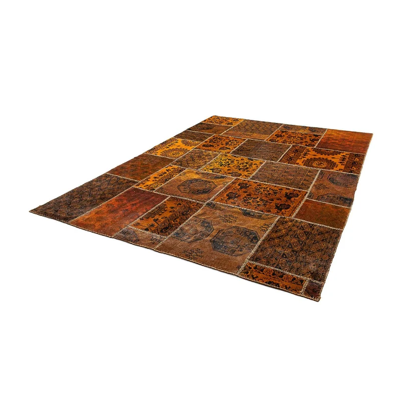 Patchwork Teppich 208 x 300 cm - mehrfarbig