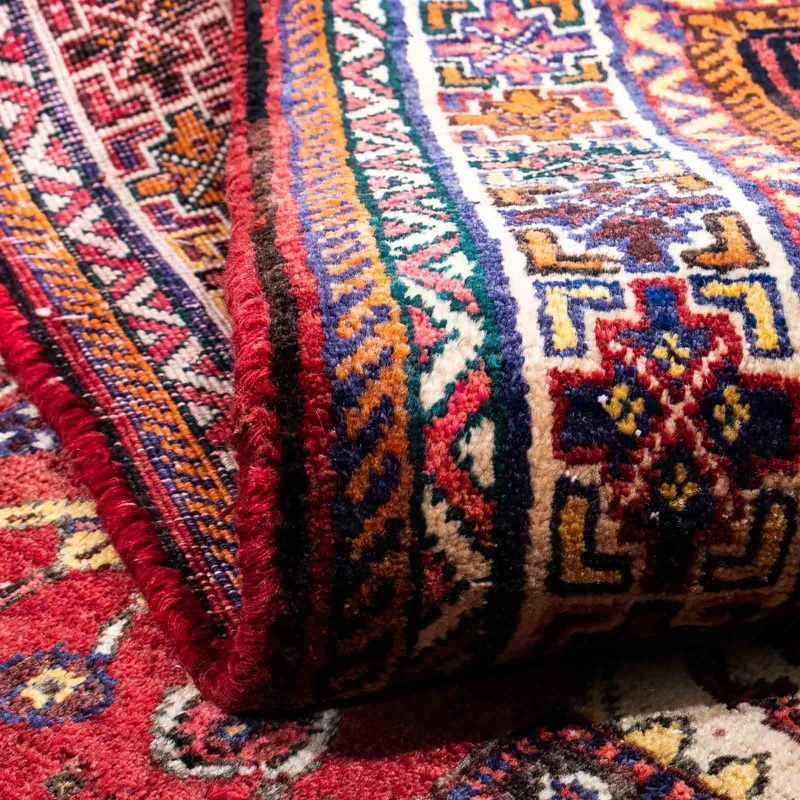 Perserteppich - Nomadic 153 x 250 cm - dunkelrot