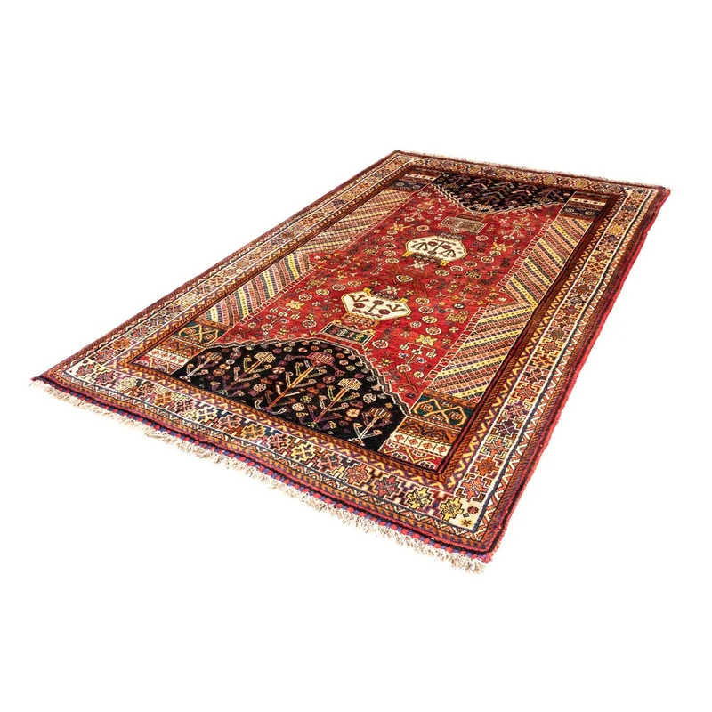 Perserteppich - Nomadic 153 x 250 cm - dunkelrot