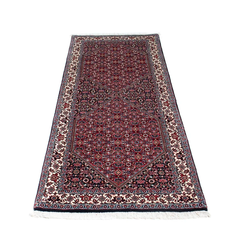 Perserteppich - Bidjar - Royal 73 x 205 cm - dunkelblau