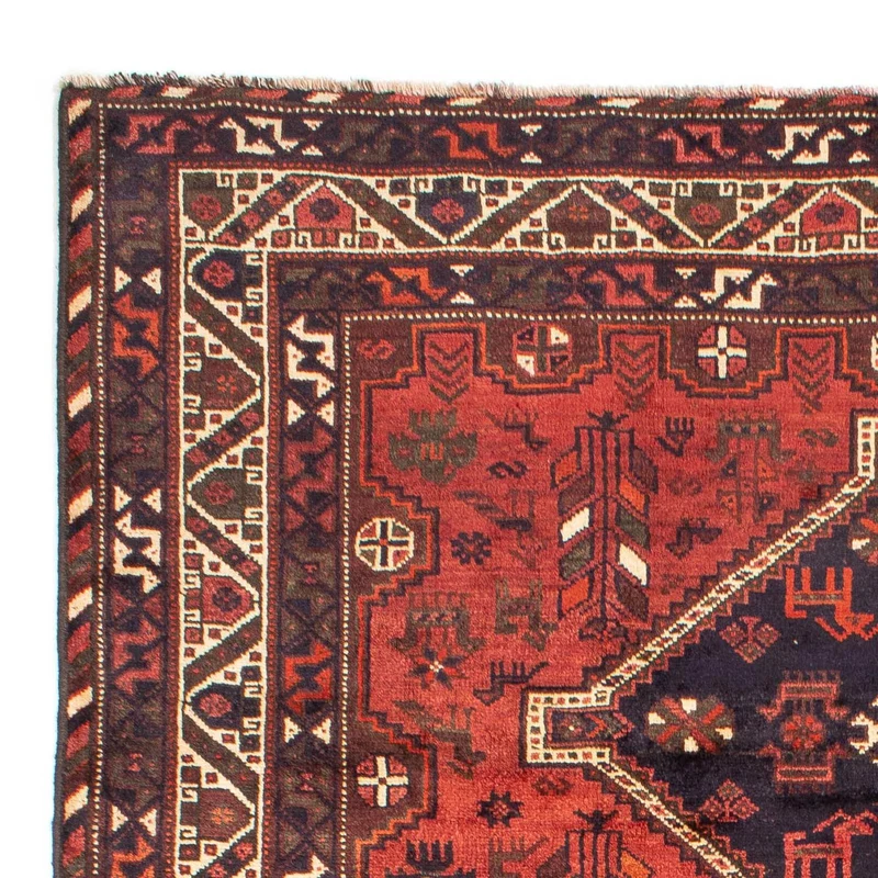 Perserteppich - Nomadic 221 x 312 cm - dunkelrot