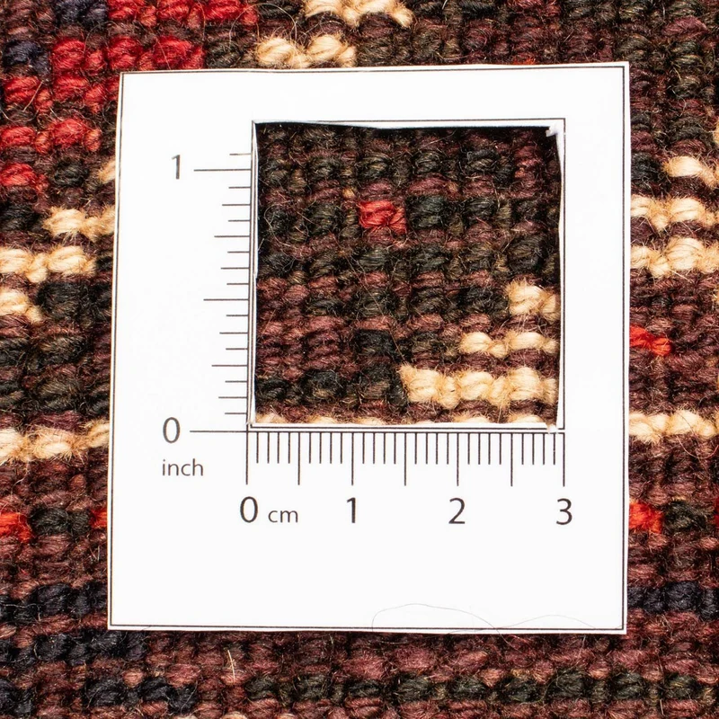 Perserteppich - Nomadic 221 x 312 cm - dunkelrot