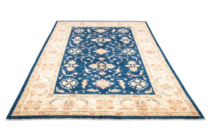 Ziegler Teppich 178 x 253 cm - blau