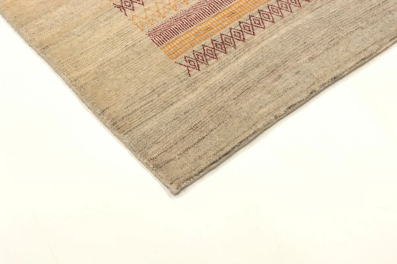 Gabbeh Teppich - Loribaft Perser 128 x 206 cm - sand