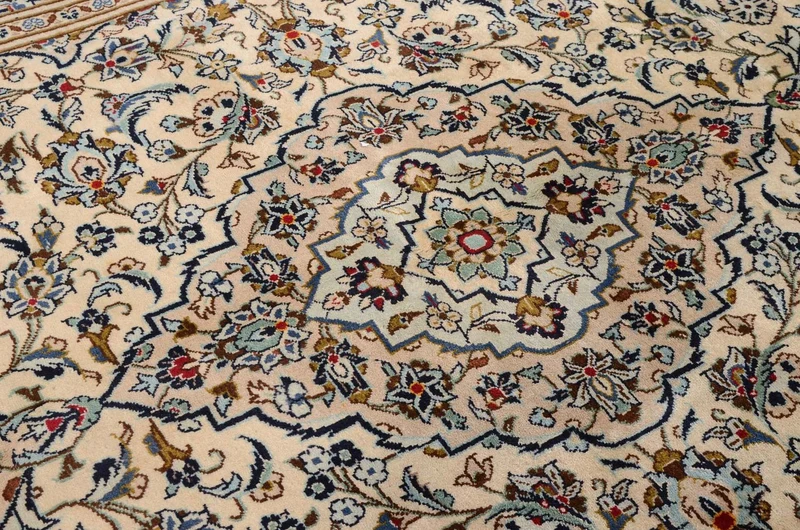 Perserteppich - Keshan 192 x 314 cm - beige