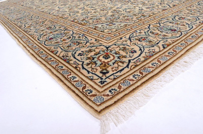 Perserteppich - Keshan 192 x 314 cm - beige