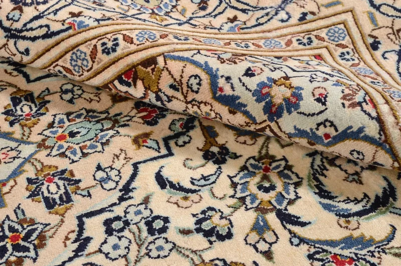 Perserteppich - Keshan 192 x 314 cm - beige