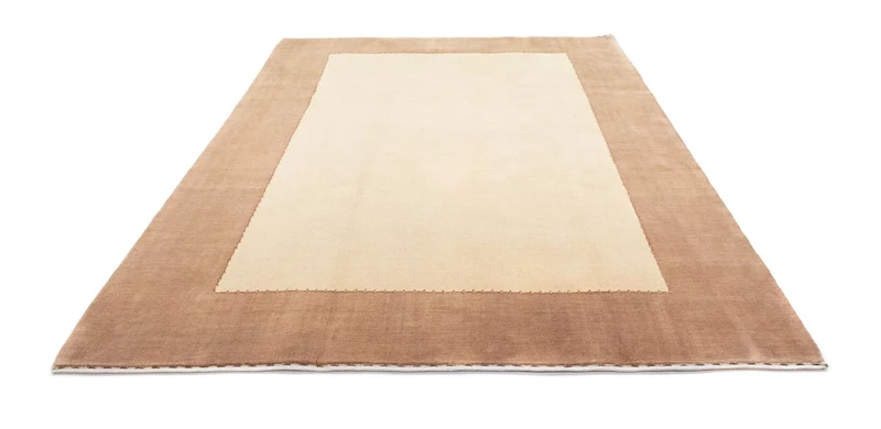 Loribaft Teppich Perser 186x274cm - Wollteppich - beige