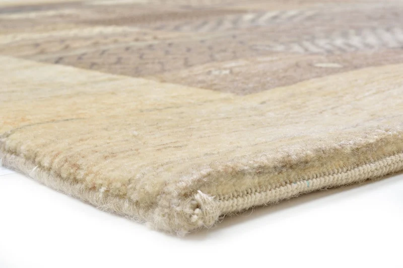 Gabbeh Teppich - Loribaft Perser 110 x 156 cm - sand