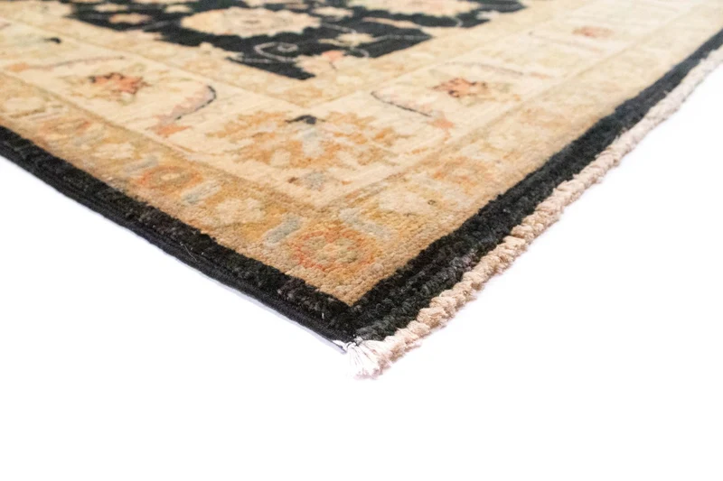Ziegler Teppich 127 x 213 cm - schwarz