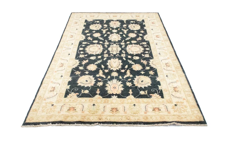 Ziegler Teppich 127 x 213 cm - schwarz