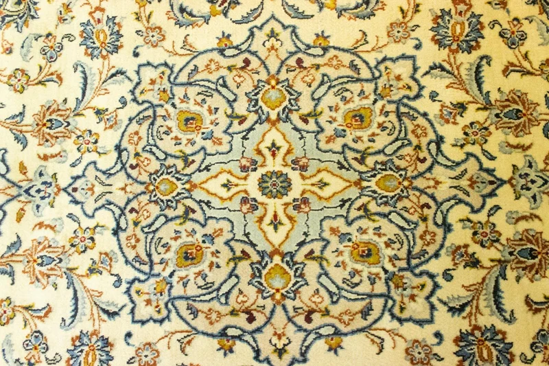 Perserteppich - Keshan 250 x 347 cm - beige