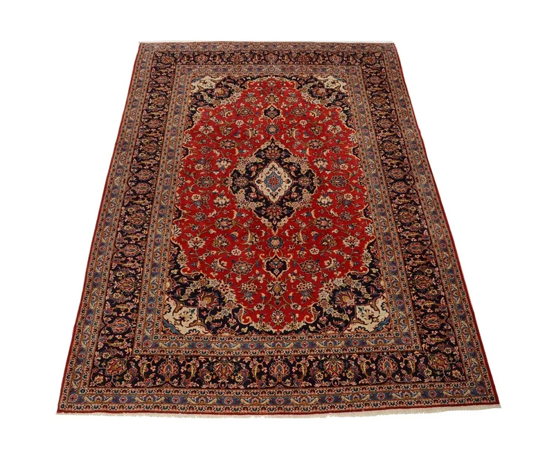 Perserteppich - Keshan 242 x 350 cm - rot