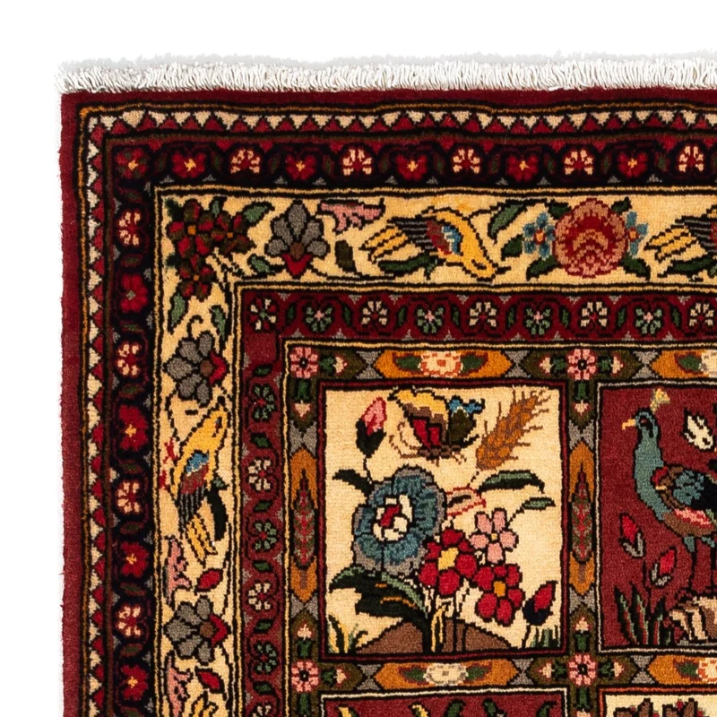 Perserteppich - Nomadic 110 x 172 cm - dunkelrot