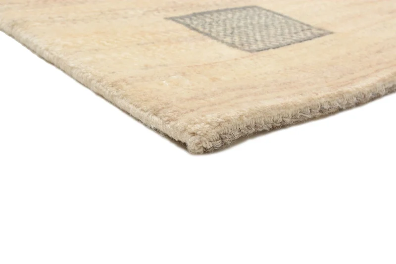 Gabbeh Teppich - Loribaft Perser 125 x 179 cm - hellbraun