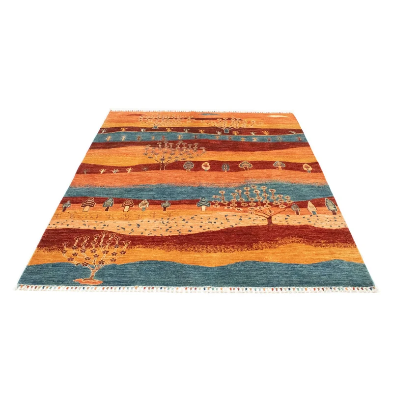 Ziegler Teppich 150 x 204 cm - mehrfarbig