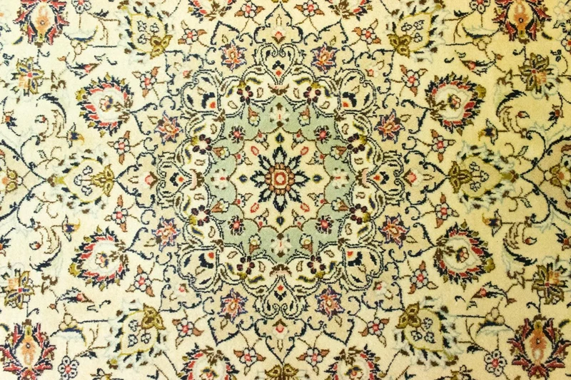 Perserteppich - Keshan 252 x 350 cm - beige