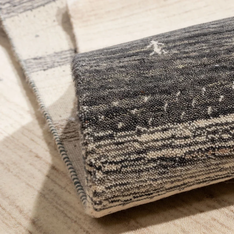 Gabbeh Teppich - Loribaft Indus 200 x 304 cm - beige