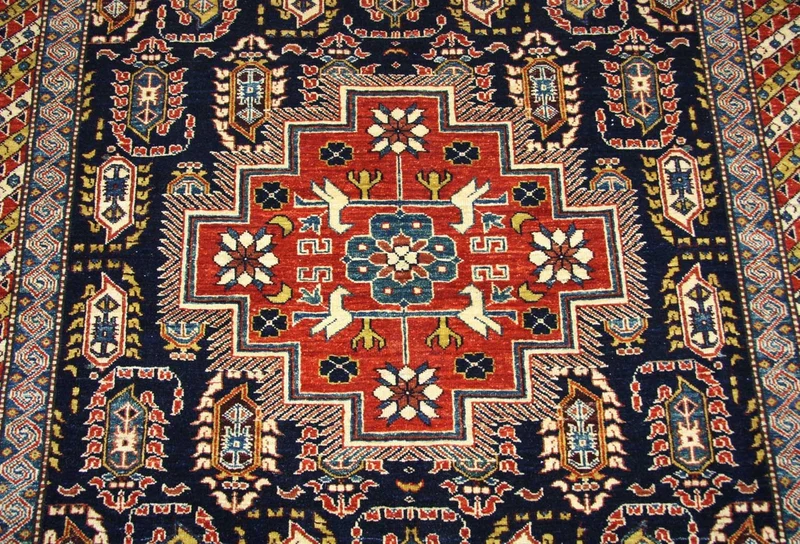 Ziegler Teppich - Kazak 169 x 230 cm - blau