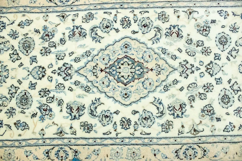 Perserteppich - Nain - Royal 87 x 285 cm - naturweiß
