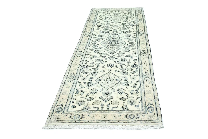 Perserteppich - Nain - Royal 87 x 285 cm - naturweiß
