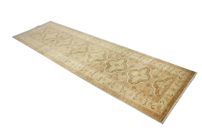 Ziegler Teppich 97 x 324 cm - braun