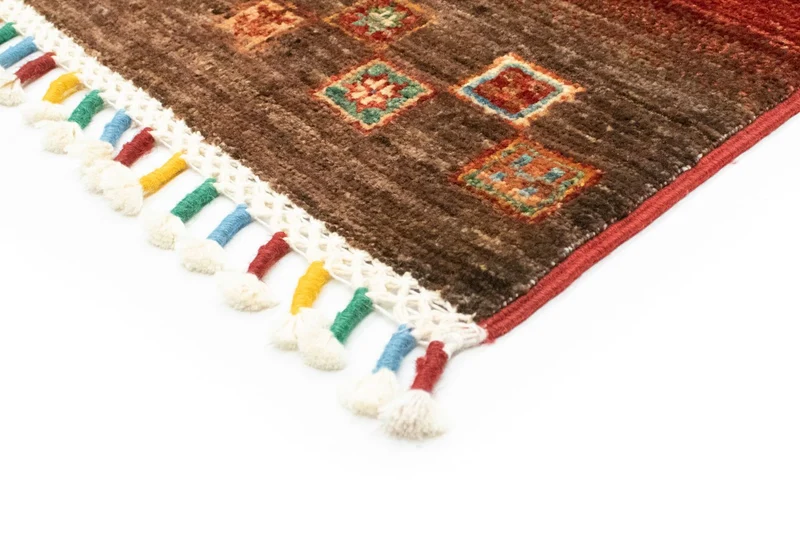 Gabbeh Teppich - Loribaft Indus 152 x 214 cm - mehrfarbig