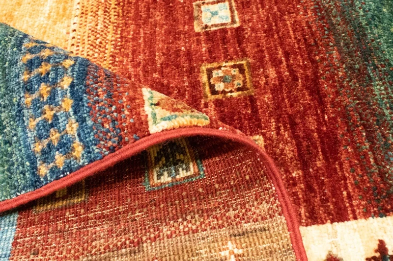 Gabbeh Teppich - Loribaft Indus 152 x 214 cm - mehrfarbig