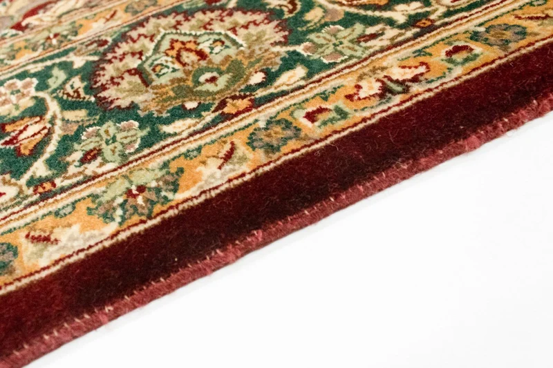 Seidenteppich - Hereke Seide - Premium 125 x 187 cm Teppichbrücke - rot